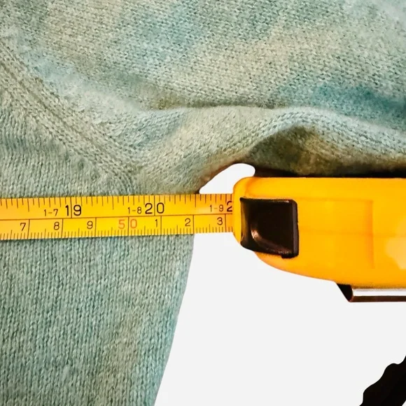 Charter Club - Luxury 100% Cashmere Green Turtle Neck Sweater - Size Large - EUC - Picture 6 of 8